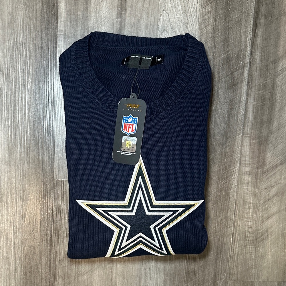Dallas Cowboys Pro Standard Luxury Collection Sweater - 2XL